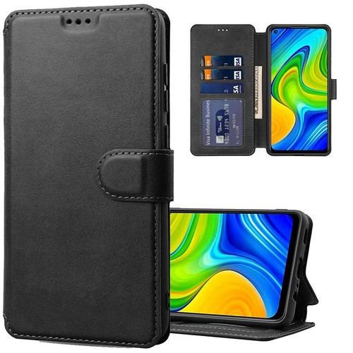 Coque portefeuille effet cuir - portefeuille,